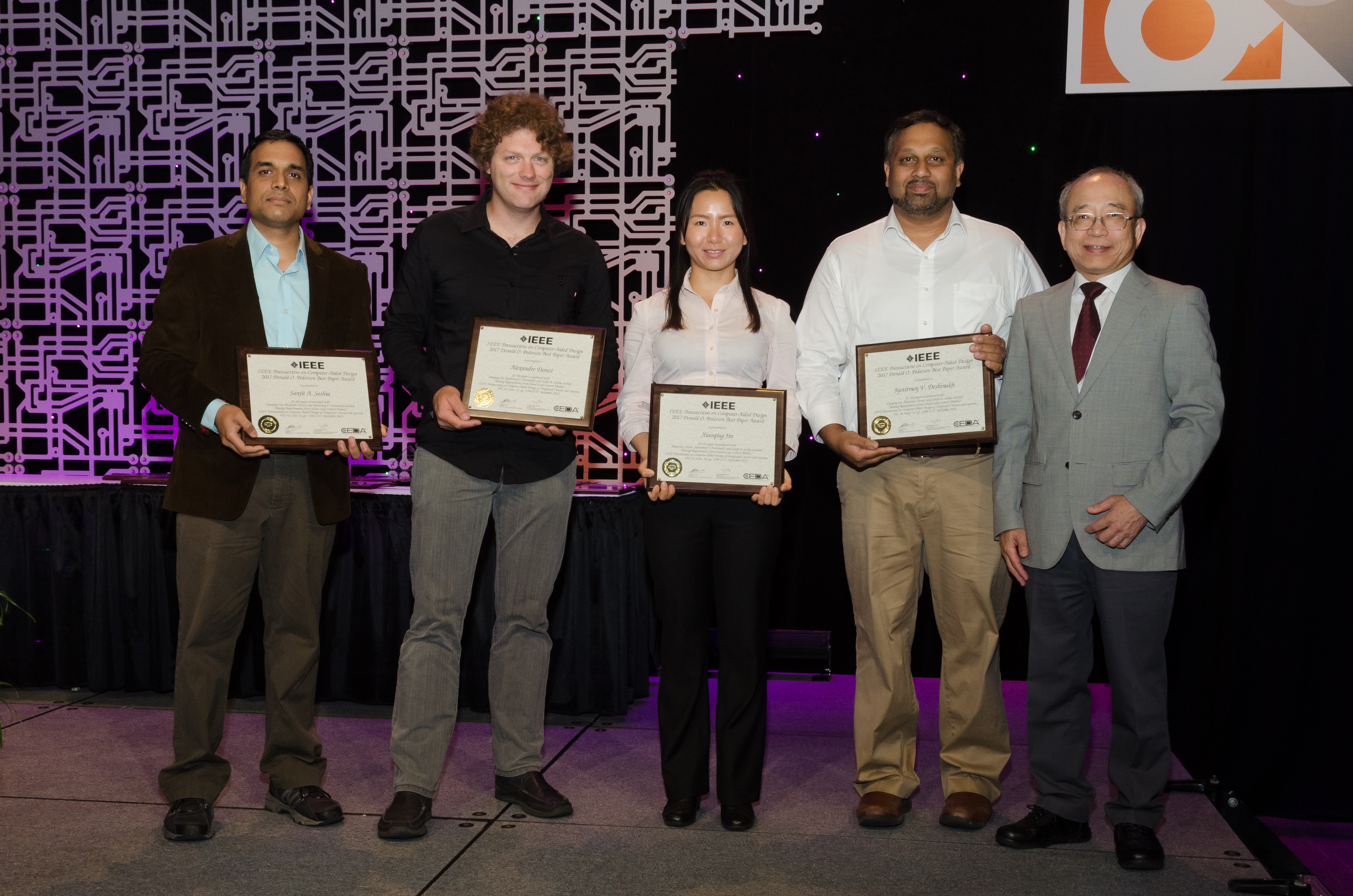 Donald O Peterson Best Paper Award